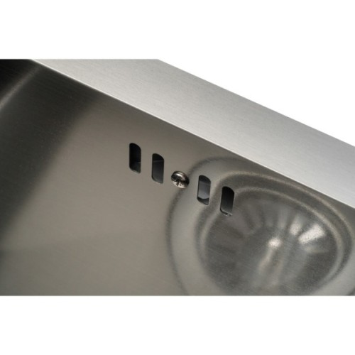 Мийка кухонна GRANADO Under top STEEL S201 black (GS08201B)