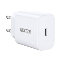 Зарядний пристрій Choetech USB-C PD20W white (Q5004-V5)