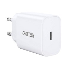 Зарядний пристрій Choetech USB-C PD20W white (Q5004-V5)