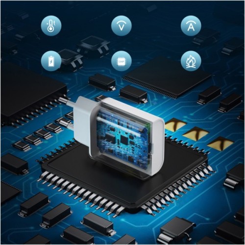 Зарядний пристрій Choetech USB-C PD20W white (Q5004-V5)