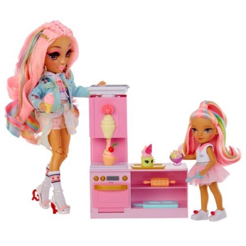 Лялька Rainbow High серії Littles - Кондитерська Кенді (522058)