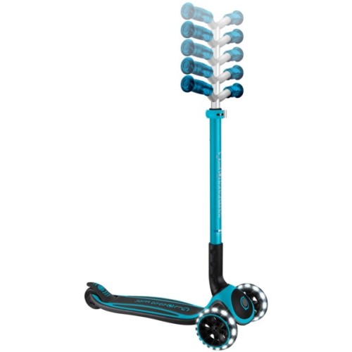 Самокат Globber Ace колеса з підсвіткою Аква (667-100)