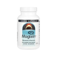 Мінерали Source Naturals Магній L-треонат, Magtein, Magnesium L-Threonate, 90 капсул (SNS-02485)