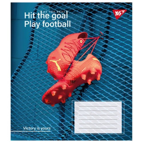 Зошит Yes Hit the goal 96 аркушів лінія (767426)
