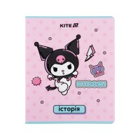 Зошит Kite предметний Kuromi 48 аркуші, клітинка, історія (HK25-240-4)