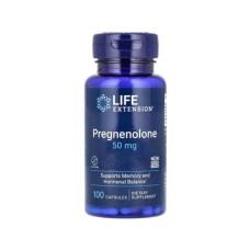 Вітамінно-мінеральний комплекс Life Extension Прегненолон, Pregnenolone, 100 капсул (LEX-30210)