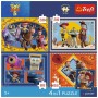 Пазл Trefl Premium Plus Kids Toy Story 5 Час іграшок 4х88 шт елементів (5900511347012)