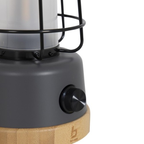Ліхтар Bo-Camp Harlington Rechargable Dimming 370 Lumen Bamboo-Grey (5818921) (DAS303872)