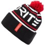 Шапка Favorite Pompon Hat 56 Black White Logo (1693.08.85)