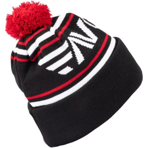 Шапка Favorite Pompon Hat 56 Black White Logo (1693.08.85)