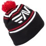 Шапка Favorite Pompon Hat 56 Black White Logo (1693.08.85)
