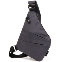 Сумка Vintage Слінг нейлонова Сіра (20558)