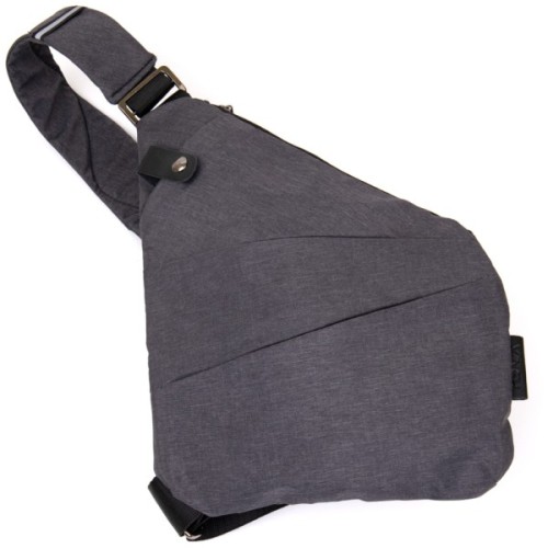 Сумка Vintage Слінг нейлонова Сіра (20558)