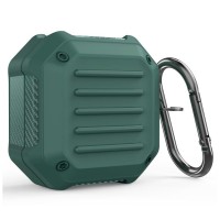 Чохол для навушників BeCover Protective TPU для Samsung Galaxy Buds 2/Buds 2 Pro/Buds Live/Buds Pro Dark Green (709565)