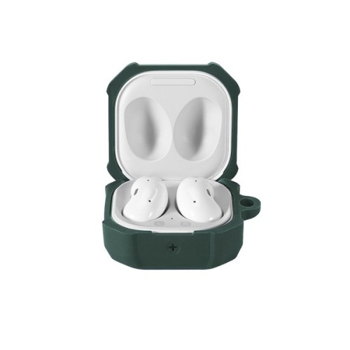 Чохол для навушників BeCover Protective TPU для Samsung Galaxy Buds 2/Buds 2 Pro/Buds Live/Buds Pro Dark Green (709565)