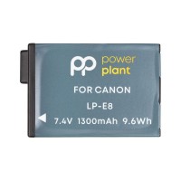 Акумулятор до фото/відео PowerPlant Canon LP-E8H 1300mAh (CB971244)