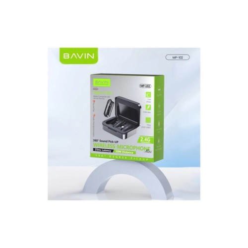Мікрофон BAVIN MP-102 Type-C Black (MP-102 BK)