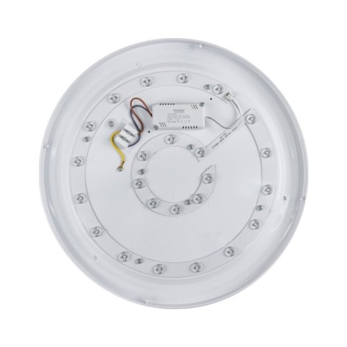 Світильник Vestum GRILL матовий 36W 4000К 2900Lm без пульта чорний (VS-80035)