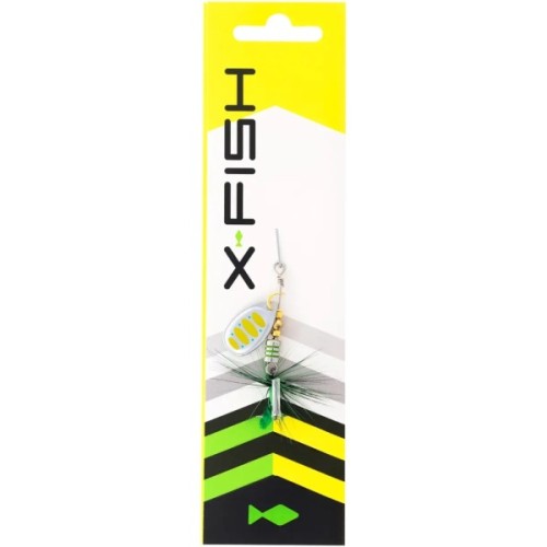 Блешня X-Fish Termite 2.5g 1 Silver GGD (1917.06.82)