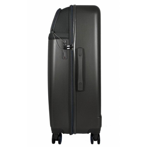 Валіза Semi Line 28" (L) Dark Brown/Blue Line (T5736-3) (DAS303805)