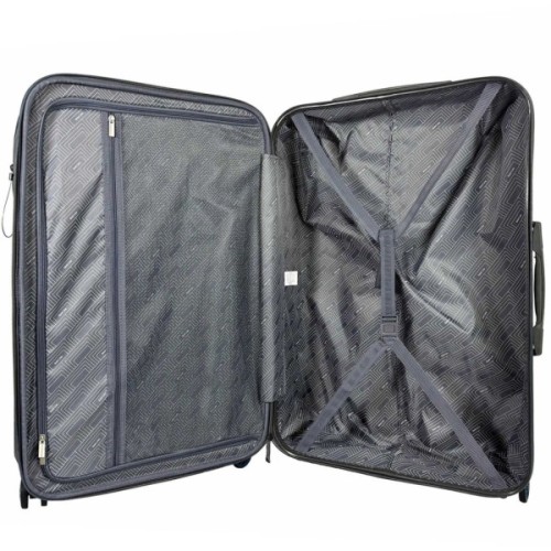 Валіза Semi Line 28" (L) Dark Brown/Blue Line (T5736-3) (DAS303805)