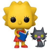 Фігурка Funko Pop набір серії Сімпсони S11 - Ліса й маленький помічник Санти (86409)