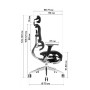 Офісне крісло GT Racer X-801L Black (X-801L Black (W-21, B-41))