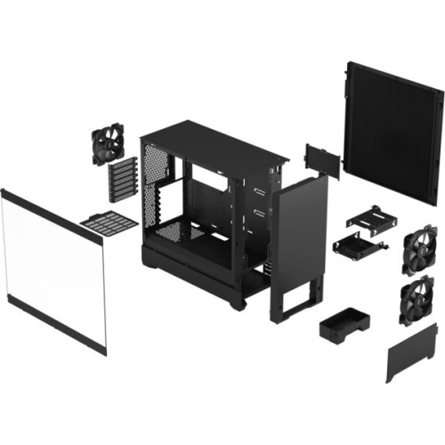 Корпус для ПК Fractal Design Pop Silent Black TG Clear Tint (FD-C-POS1A-02)