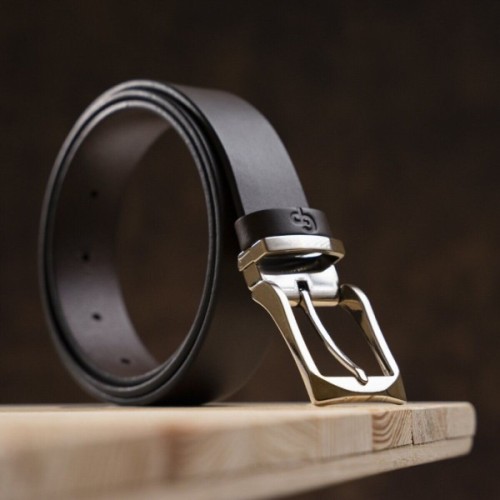 Ремінь Grande Pelle Коричневий (11054)