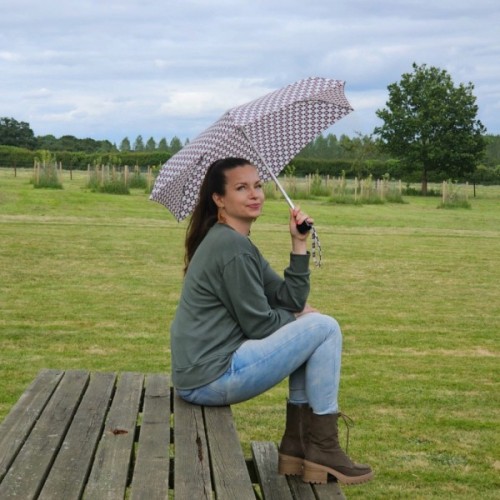 Парасоля Fulton L501-041611 Tiny-2 Flower Check (L501-041611)