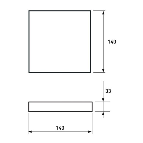 Світильник Eurolamp GM 13W 4000K (LED-NLS-13/40(GM))