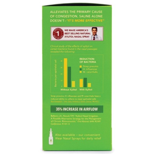 Мінерали Xlear сольовий засіб для промивання носових пазух із ксилітом (700596000063)