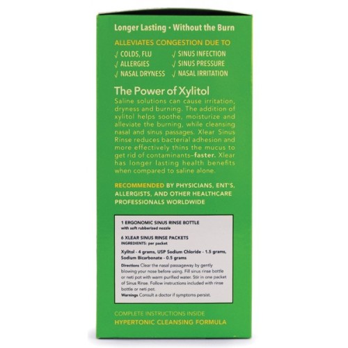 Мінерали Xlear сольовий засіб для промивання носових пазух із ксилітом (700596000063)
