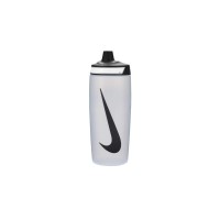 Пляшка для води Nike Refuel Bottle 18 OZ білий, чорний 532 мл N.100.7665.125.18 (887791745088)
