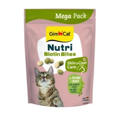 Вітаміни для котів GimCat Nutri Biotin Bites для покращення стану шерсті та шкіри з морськими водоростями 425 г (4002064419701)