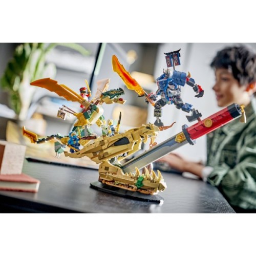 Конструктор LEGO NINJAGO Битва біля черепа Дракона з мечем (71871)
