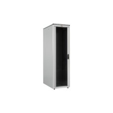 Шафа напольна Lande DYNAmic Series 42U 600x1000, двері перф. 80%, RAL7035, Light Grey (LN-FS42U6010-LG-SSAA-E)