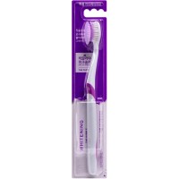 Зубна щітка LG Bamboosalt HPS Whitening The Purple Toothbrush Середньої жорсткості Біла (8809949163829)