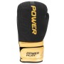 Боксерські рукавички PowerPlay 3024 Ultra Mat Чорно-Золоті 12 унцій (PP_3024_12oz_Bl/Gold)