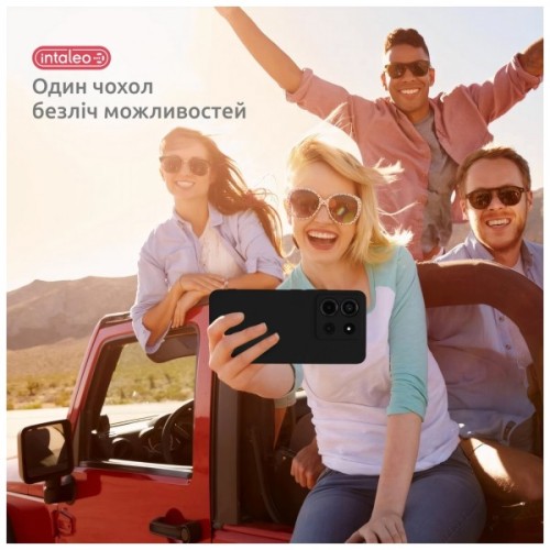 Чохол до мобільного телефона Intaleo SoftShell Motorola Moto G57/G57 Power Black (1283126635335)