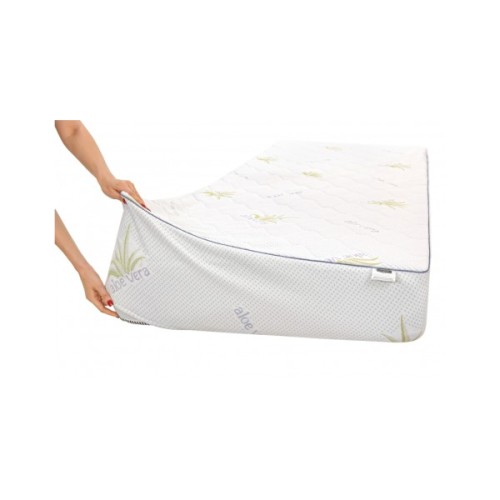 Наматрацник MirSon №1049 Alberto Тенцель (Modal) Aloe Vera 80х200 см (2200001508521)
