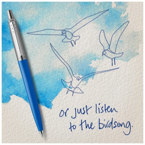 Ручка кулькова Parker JOTTER 17 Originals Blue CT BP в Eco упаковці (15 132e)