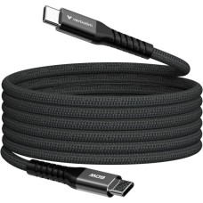 Дата кабель USB-C to USB-C 1.2m Magnetic 60W black Verbatim (31859)