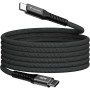 Дата кабель USB-C to USB-C 1.2m Magnetic 60W black Verbatim (31859)