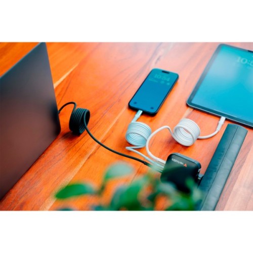 Дата кабель USB-C to USB-C 1.2m Magnetic 60W black Verbatim (31859)