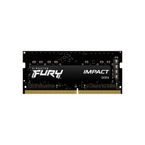 Модуль пам'яті для ноутбука SoDIMM DDR4 64GB (2x32GB) 3200 MHz Fury Impact Kingston Fury (ex.HyperX) (KF432S20IBK2/64)