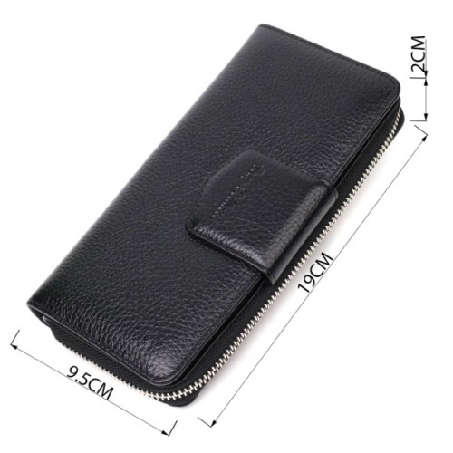 Гаманець Tony Bellucci З блоком для карт та документів Чорний (21955)