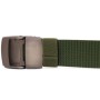Ремінь Vintage З металевою пряжкою з текстилю Зелений (20595)