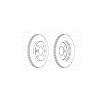 Гальмівний диск FERODO DDF158