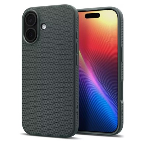 Чохол до мобільного телефона Spigen Liquid Air iPhone 17 Abyss Green (ACS10371)